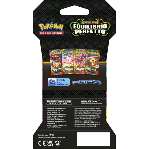 Pokémon megaevoluzione - equilibrio perfetto in paper sleeve - POKEMON