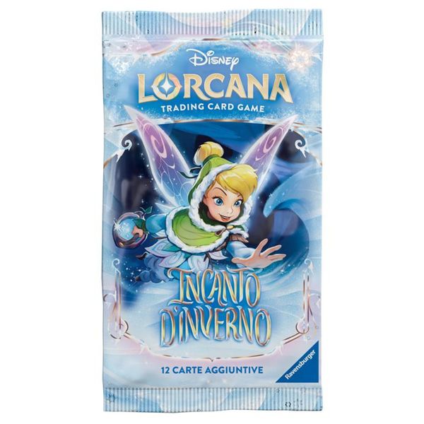 Disney lorcana – incanto d'inverno – bustina da 12 carte – 8+ anni - RAVENSBURGER, Disney, Lorcana
