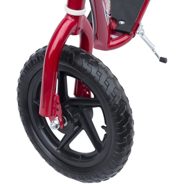 Monopattino per bambini 5-12 anni con freno posteriore e manubrio regolabile, 120x52x80-88 cm, rosso - 