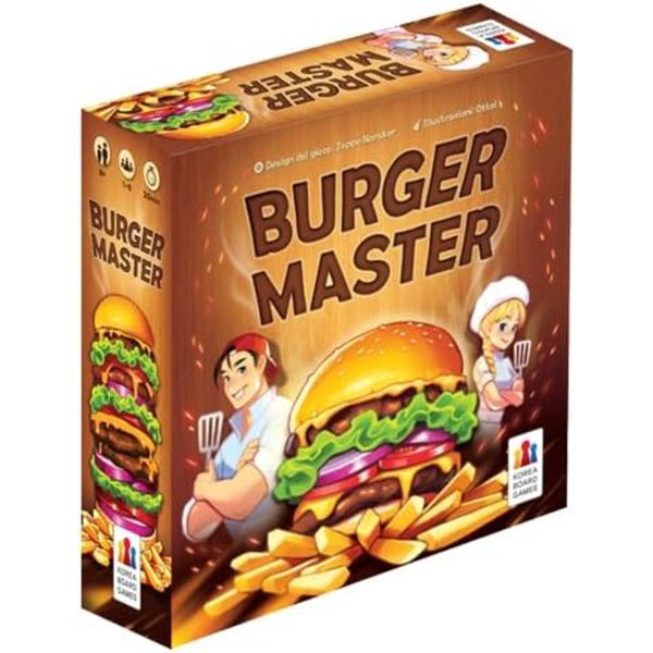 Burger master asmodee - 2-6 giocatori 8+ anni - ASMODEE
