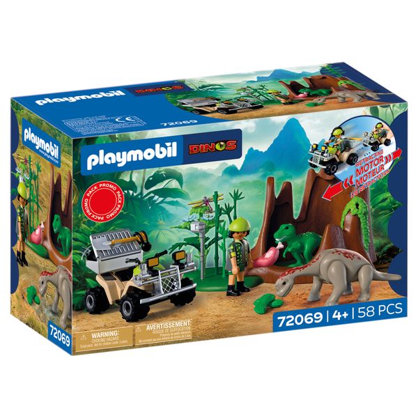 Playmobil 72069 rifugio del dinosauro - Playmobil