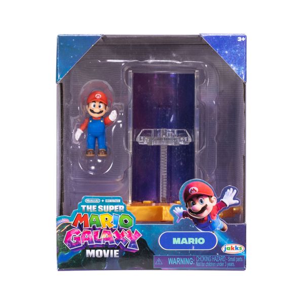 Super mario galaxy - assortimento di mini figures con accessorio feature - Super Mario