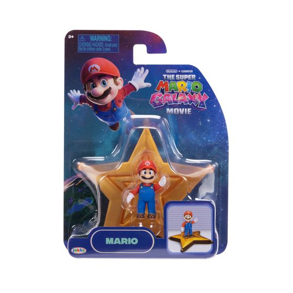 Super mario galaxy - assortimento di mini figures con accessorio basic - Super Mario