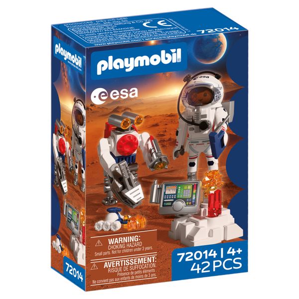 72014 playmobil esa astronauta con robot - Playmobil