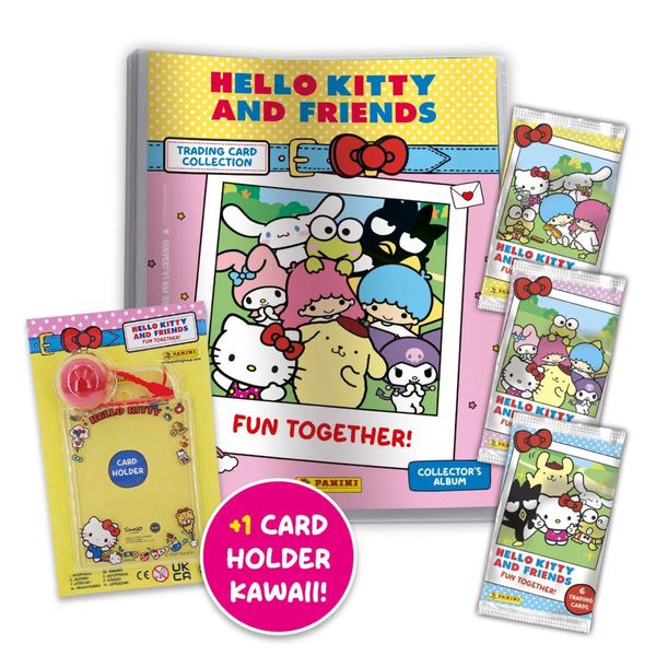 Hello kitty & friends™ – fun together! trading card collection - starter pack panini - Hello Kitty