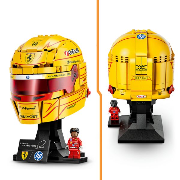 Lego scuderia ferrari hp lewis hamilton helmet 43022 - LEGO