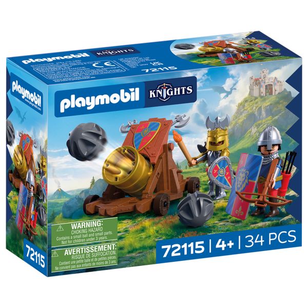 Playmobil 72115 cavalieri del leone armati - Playmobil