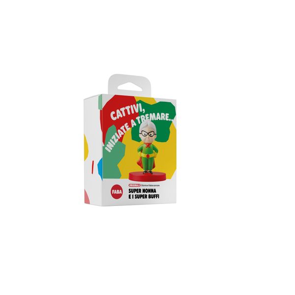 Personaggio sonoro faba - super nonna e i super buffi - eta' 3-5 anni - FABA