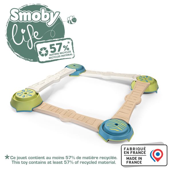Slife adventure course - per bambini da 2 anni e oltre - stimola la motricità, smoby - SMOBY