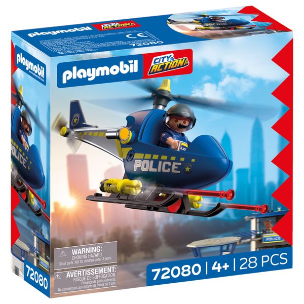 Playmobil 72080 elicottero della polizia - Playmobil
