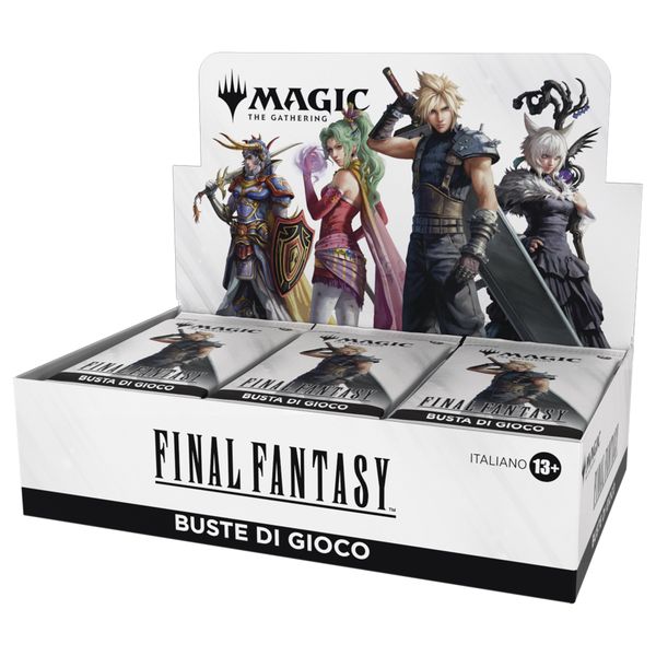 Final fantasy commander mtg: saga completa ffvi, ffvii, ffx, ffxi - mazzo iconico - versione italiana - MAGIC: THE GATHERING