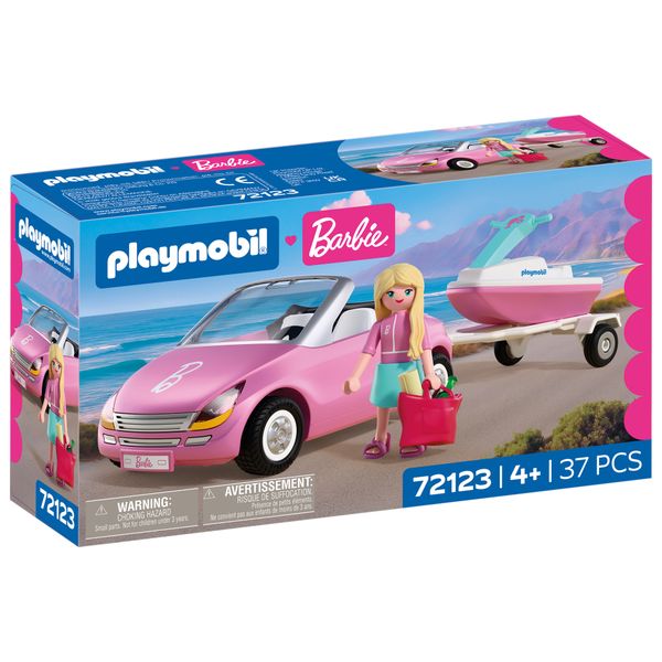 72123 playmobil x barbie cabriolet - Barbie, Playmobil
