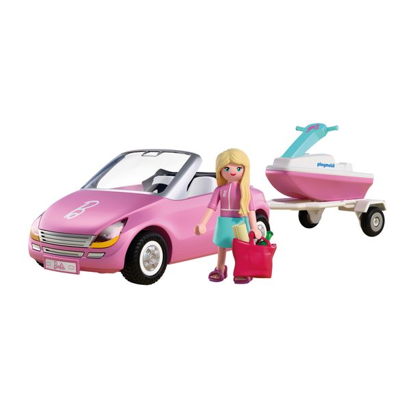 72123 playmobil x barbie cabriolet - Barbie, Playmobil