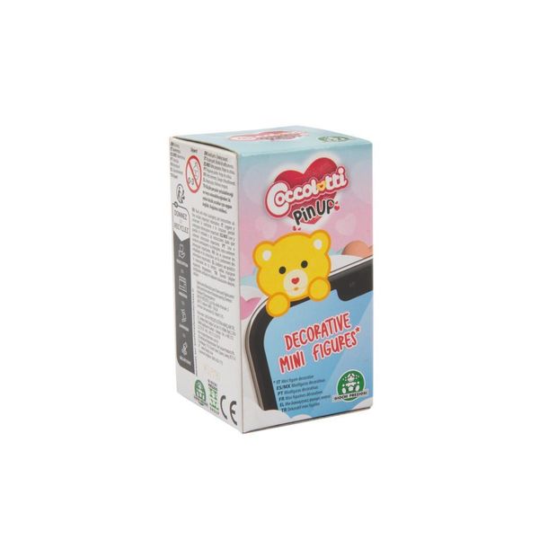Coccolotti pin-up mini orsetti adesivi | 6 colori casuali da attaccare su cellulare, pc, tablet -  assortito - COCCOLOTTI