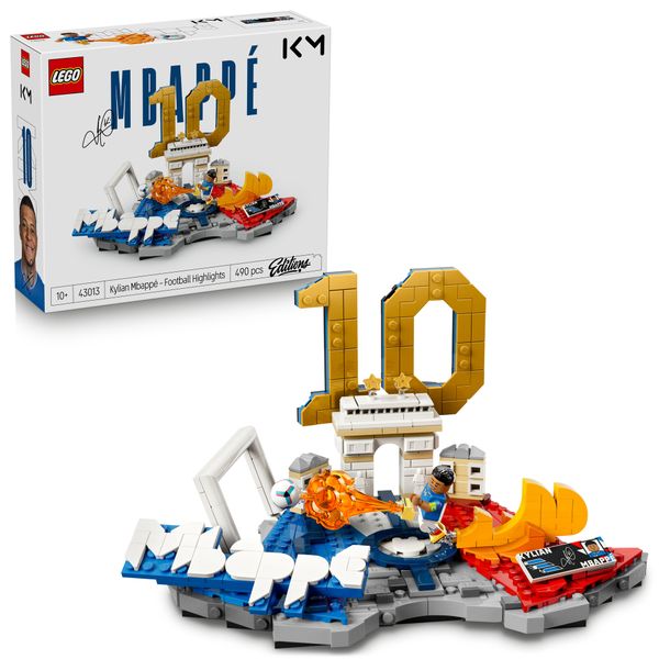 Lego editions football kylian mbappé – highlights calcistici - 43013 - Lego