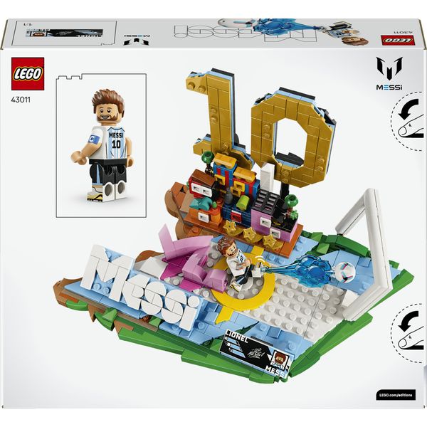Lego editions football lionel messi – highlights calcistici - 43011 - LEGO