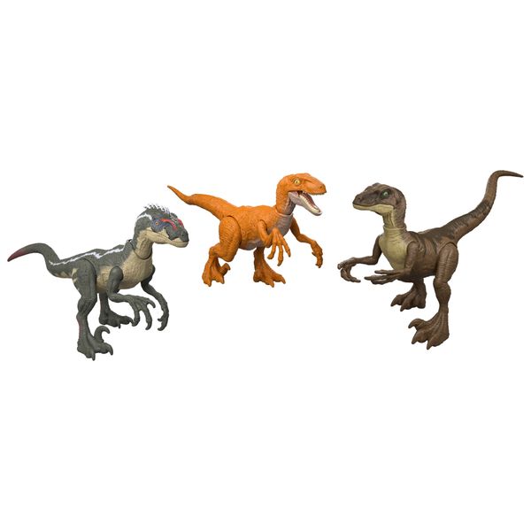 Mattel jurassic world - trilogia del velociraptor - Jurassic World, MATTEL