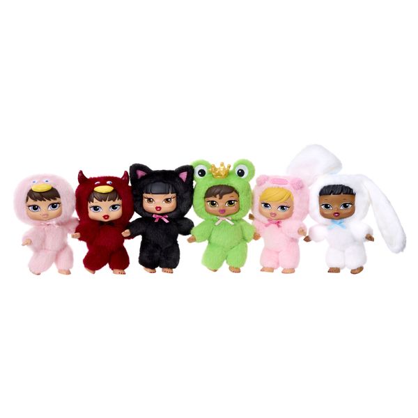 Bratz bratziez iconz serie blind box - include 1 bratziez portachiavi a sorpresa, con charm e accessori - da collezione in edizione limitata - BRATZ