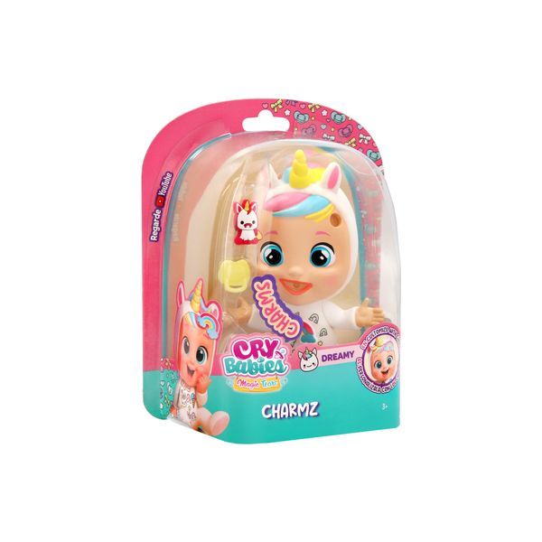 Cry babies magic tears charmz blister - 8 bambole da collezionare con pigiami personalizzati - CRY BABIES
