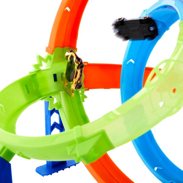 Hot wheels stunt tracks - pista mega ciclone - Hot Wheels