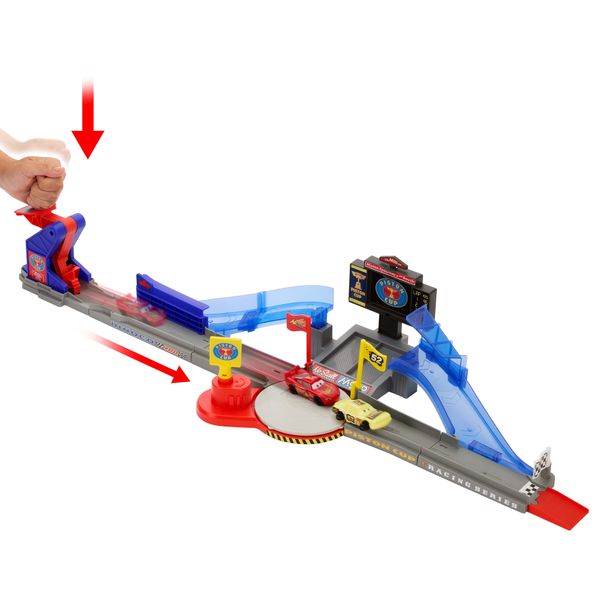 Mattel cars - piston cup circuito mega scontri - MATTEL, Cars