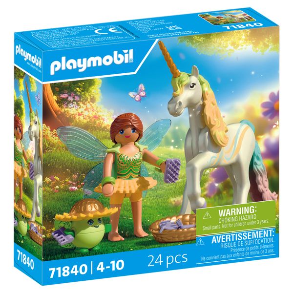Playmobil 71840 unicorn: arcobaleno con fata - Playmobil