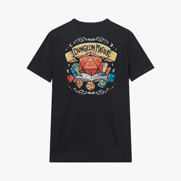 T-shirt dungeon master dice - Pampling