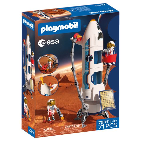 72011 playmobil esa razzo per la ricerca su marte - Playmobil