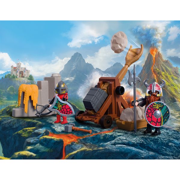 Playmobil 72117 catapulta dei cavalieri del drago - Playmobil
