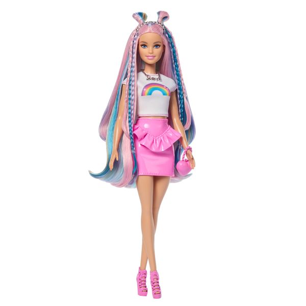Barbie - bambola capelli arcobaleno - Barbie