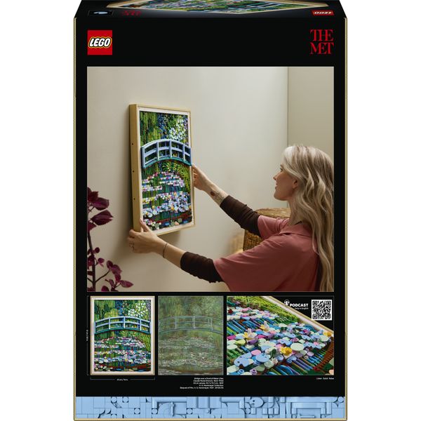 Lego art claude monet - lo stagno delle ninfee - 31220 - LEGO