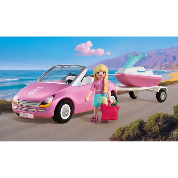 72123 playmobil x barbie cabriolet - Barbie, Playmobil