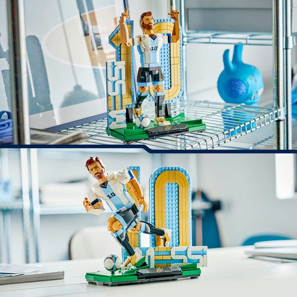 Lego editions football lionel messi – leggenda del calcio - 43015 - LEGO