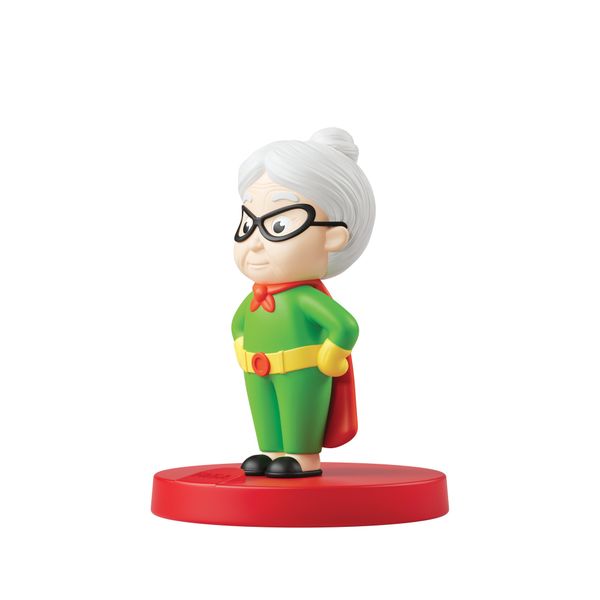 Personaggio sonoro faba - super nonna e i super buffi - eta' 3-5 anni - FABA