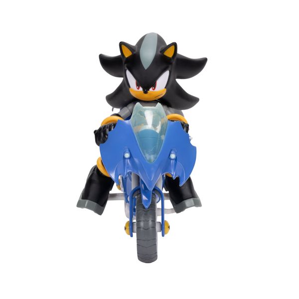 Dc x sonic - personaggio di shadow 13 cm con batcycle - BATMAN, DC COMICS, Sonic