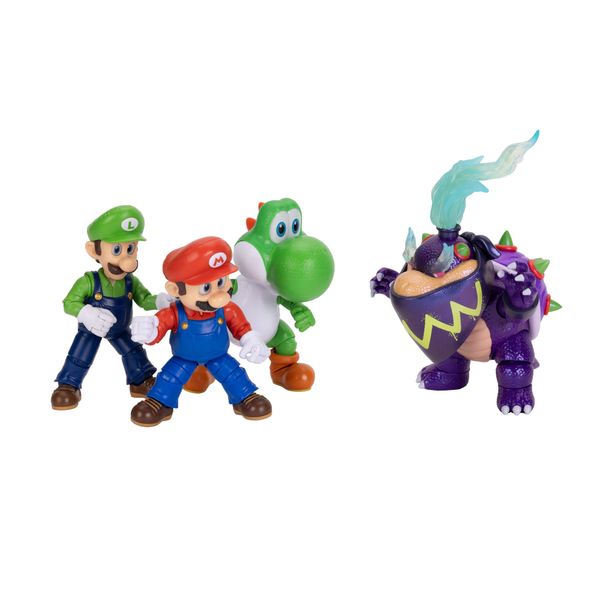 Super mario galaxy - multipack di action figure 13 cm - Super Mario