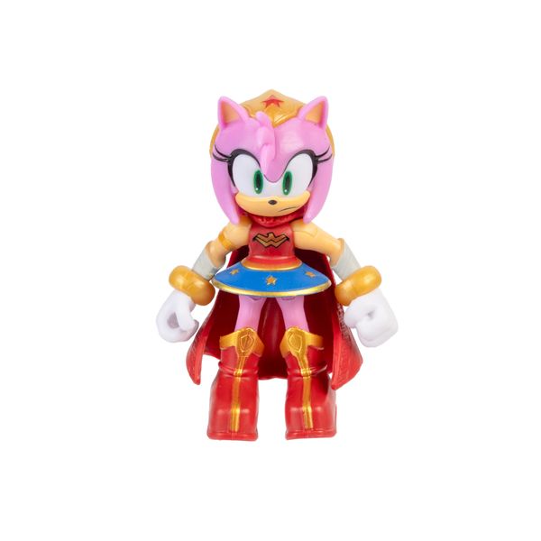 Dc x sonic - assortimento di personaggi articolati 6 cm - wave 1 - DC COMICS, Sonic
