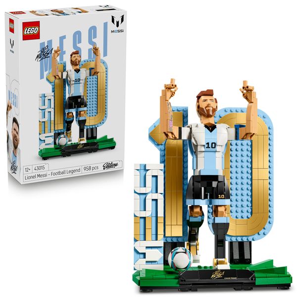 Lego editions football lionel messi – leggenda del calcio - 43015 - Lego