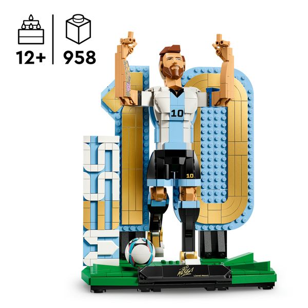 Lego editions football lionel messi – leggenda del calcio - 43015 - LEGO