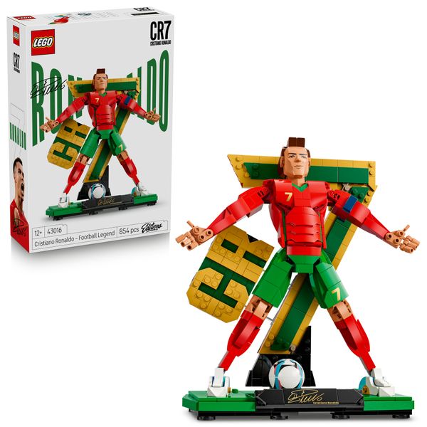 Lego editions football cristiano ronaldo – leggenda del calcio - 43016 - Lego