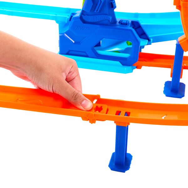 Hot wheels stunt tracks - pista mega ciclone - Hot Wheels