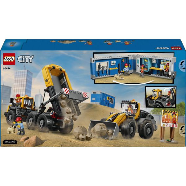 Lego city camion ribaltabile e pala meccanica - 60494 - LEGO