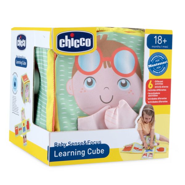 Libro cubo didattico montessori - Chicco