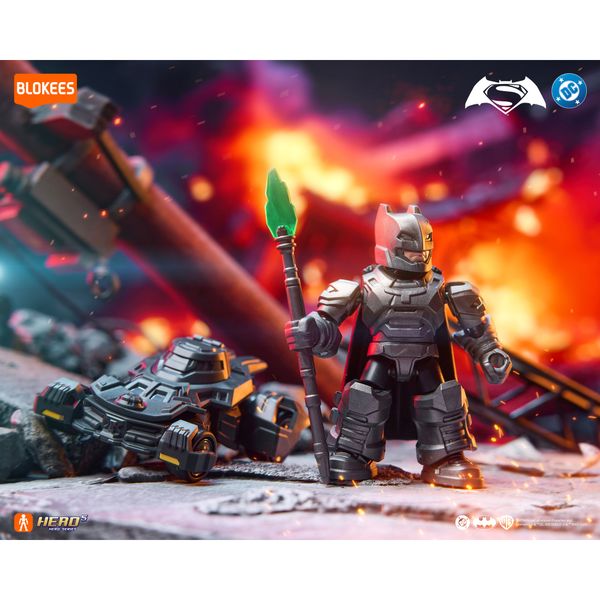Blokees figures - dc - defender version - batman - hero - BLOKEES