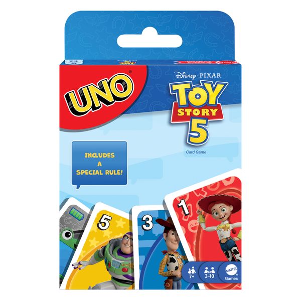 Mattel games disney pixar - uno toy story 5 - TOY STORY, UNO, Disney