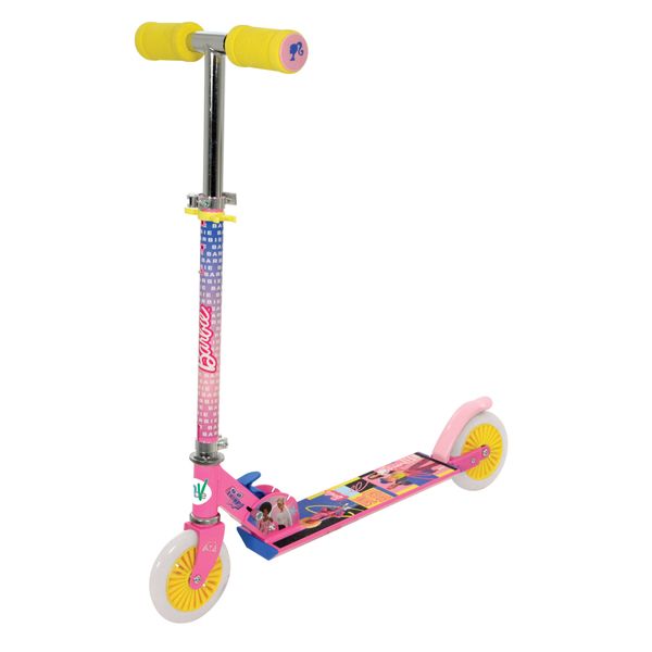 Monopattino a 2 ruote di barbie pieghevole - Barbie