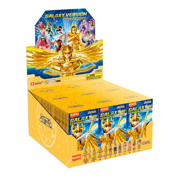 Blokees figures - saint seiya - galaxy version 01 - assortito - BLOKEES