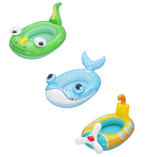 Barca da pesca gonfiabile playa pal per bambini 3+ anni - assorito - Bestway