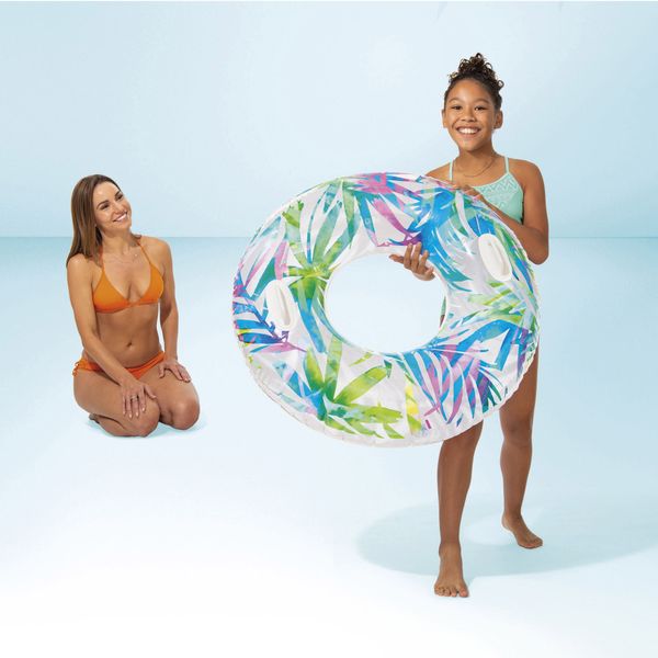 Intex 58263np - salvagente gonfiabile mare con manici assortiti, 1 pezzo, vinile, multicolore, 97 cm - INTEX