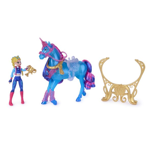 Unicorn academy train & glow river, 3 pezzi, 4+ - UNICORN ACCADEMY